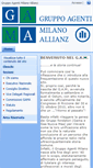 Mobile Screenshot of gruppoagentimilano.it